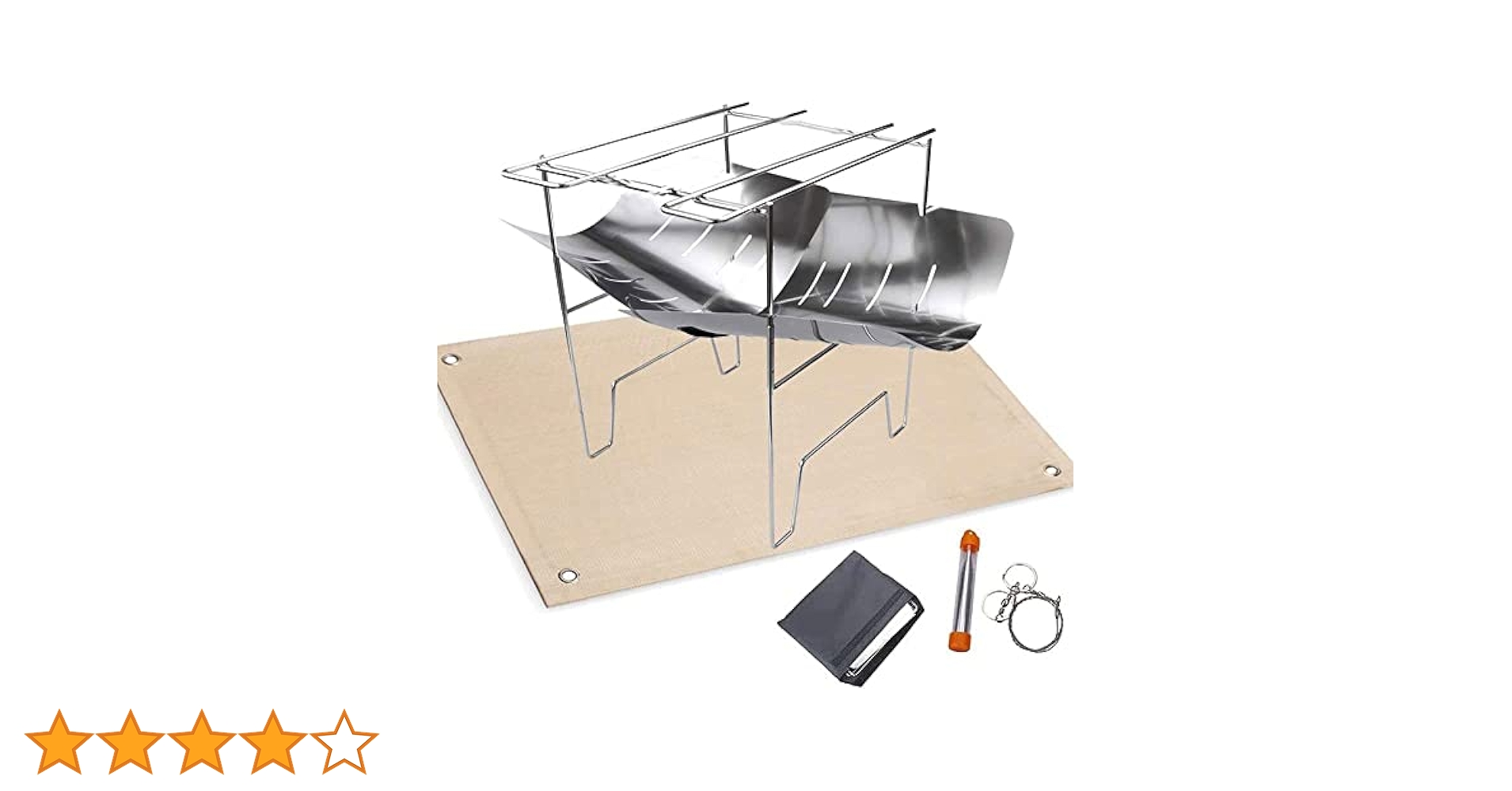 バーベキュー コンロ ダッチ オーブン 1台3役 ステンレス 収納 バッグ付 Amazon | CARBABY バーベキューコンロ 焚き火台 収納ケース付き